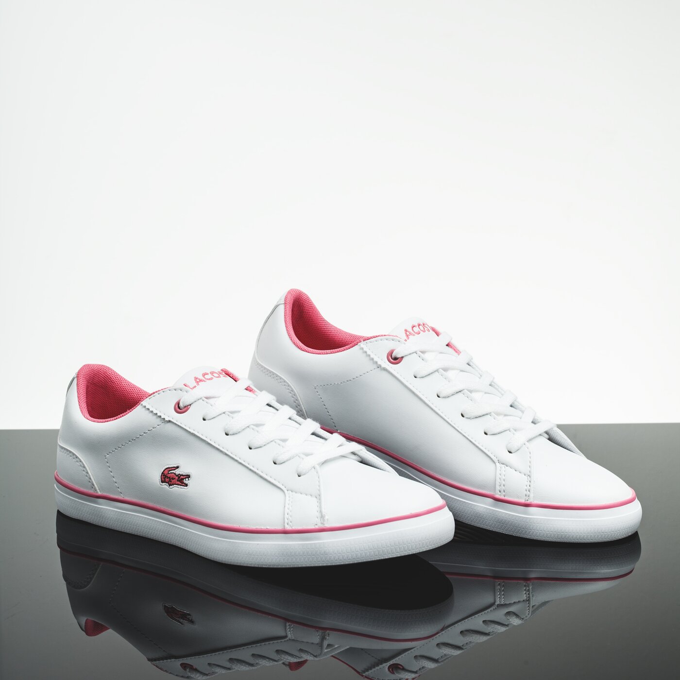 Dziecięce trampki LACOSTE LEROND BL 2 CUJ 737cuj0027b53 kolor biały