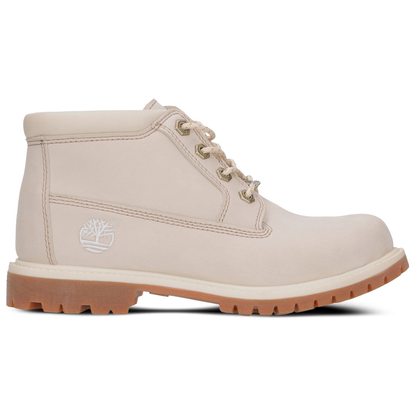 Damskie trapery TIMBERLAND NELLIE CHUKKA DOUBLE 23671 kolor beżowy