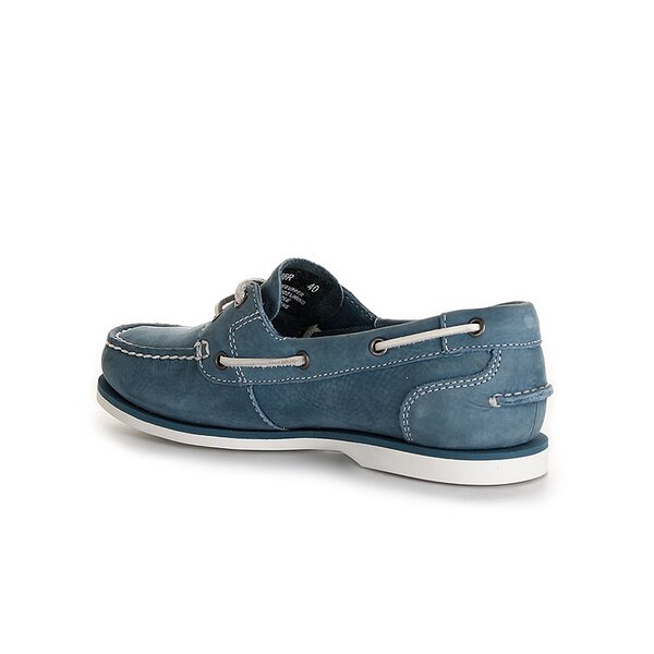 Damskie mokasyny i półbuty TIMBERLAND EK CLASSIC BOAT UNLINED BOAT SHOE 3936r kolor niebieski