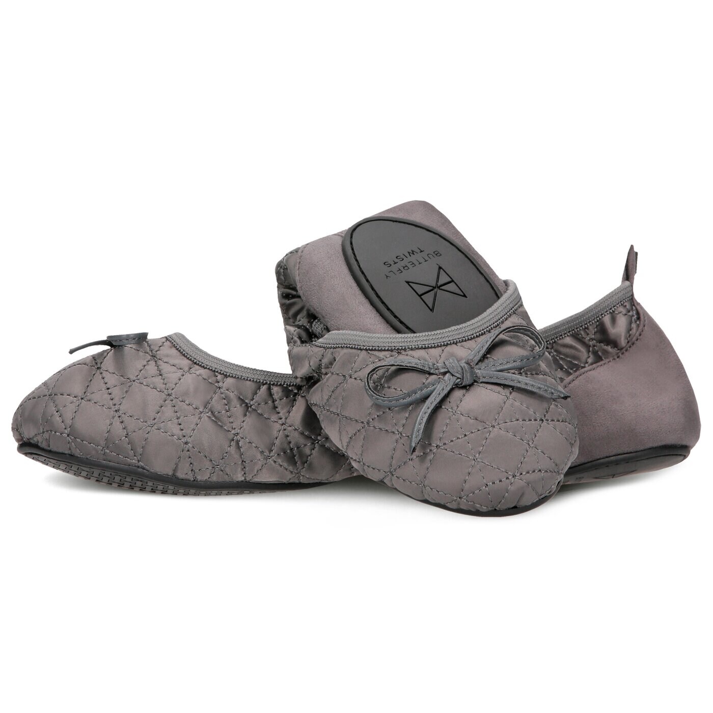 Damskie baleriny (buty) BUTTERFLY TWISTS COZIE bt24-006-258 kolor szary