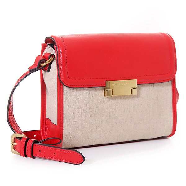TOMMY HILFIGER TORBA EDIE CROSSOVER bw56923133807 kolor czerwony