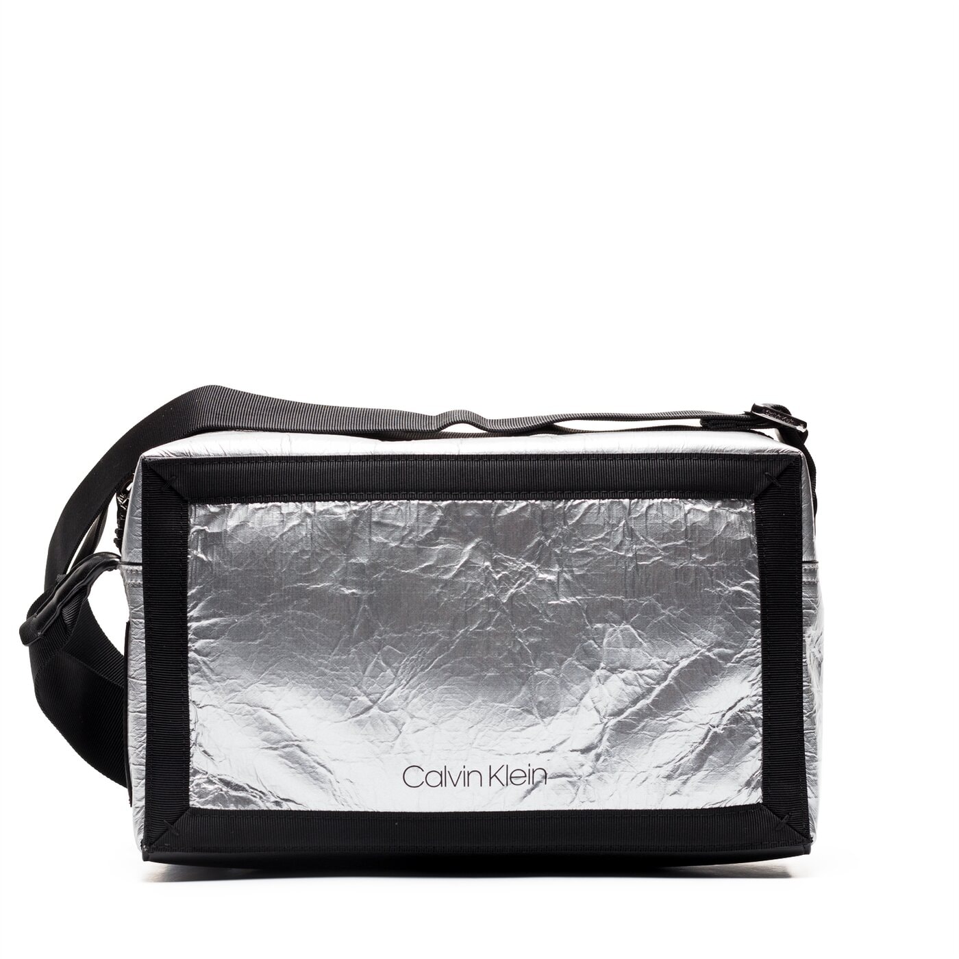 Damska torebka CALVIN KLEIN TOREBKA OUTLINE MEDIUM CROSSBODY k60k604820910 kolor srebrny