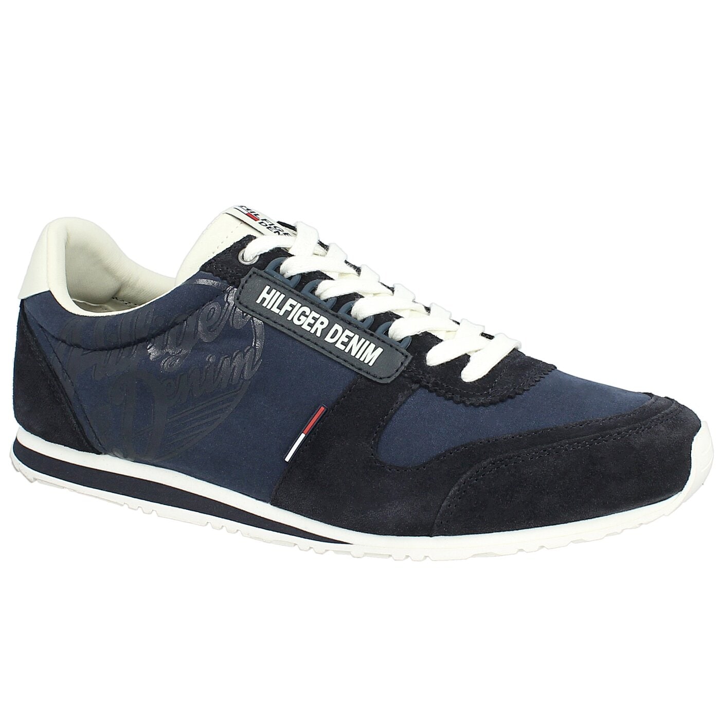 Męskie sneakersy (buty) TOMMY HILFIGER S2385PRINT 1C em56820720284 kolor granatowy
