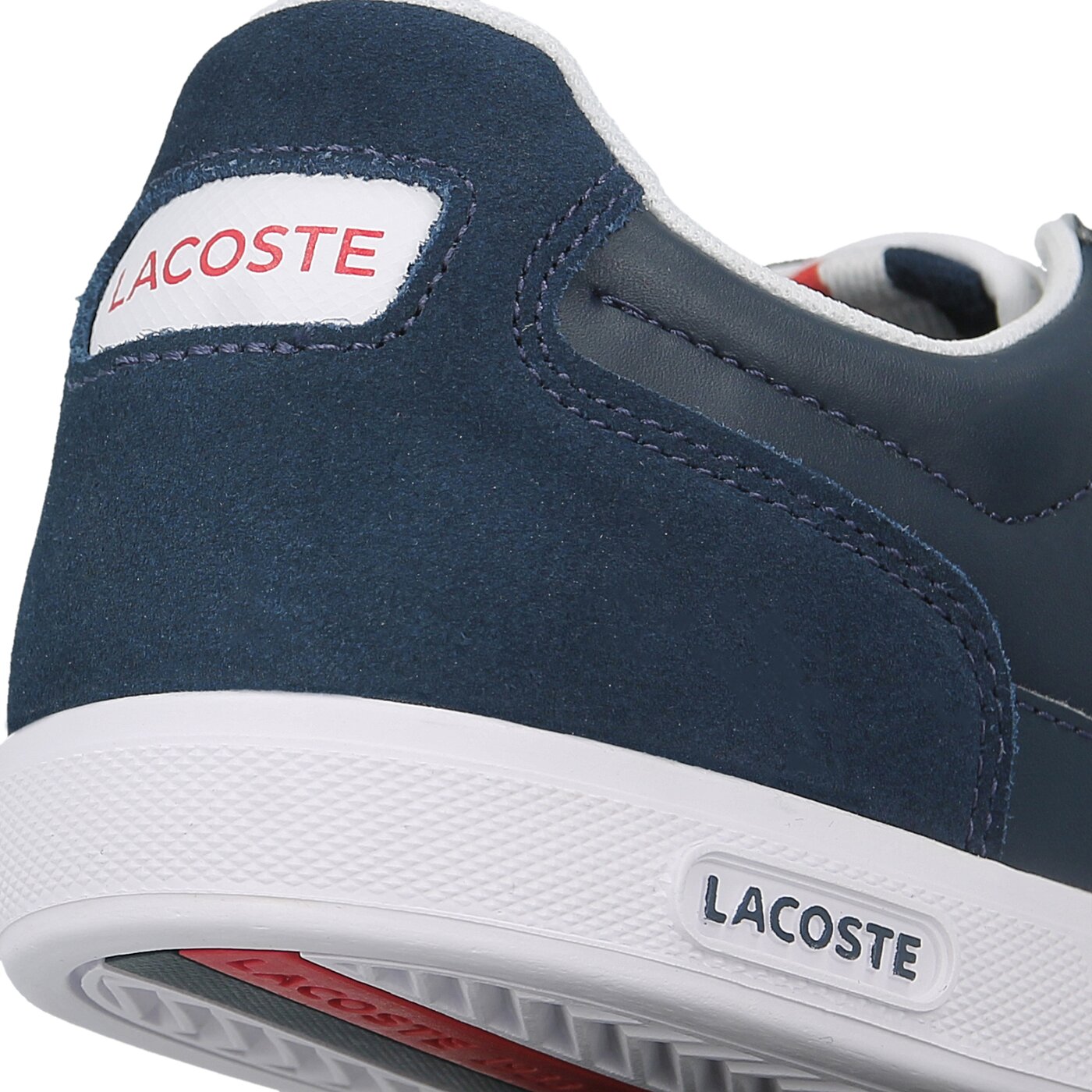 Męskie sneakersy (buty) LACOSTE EUROPA 317 1 734spm0012092 kolor granatowy