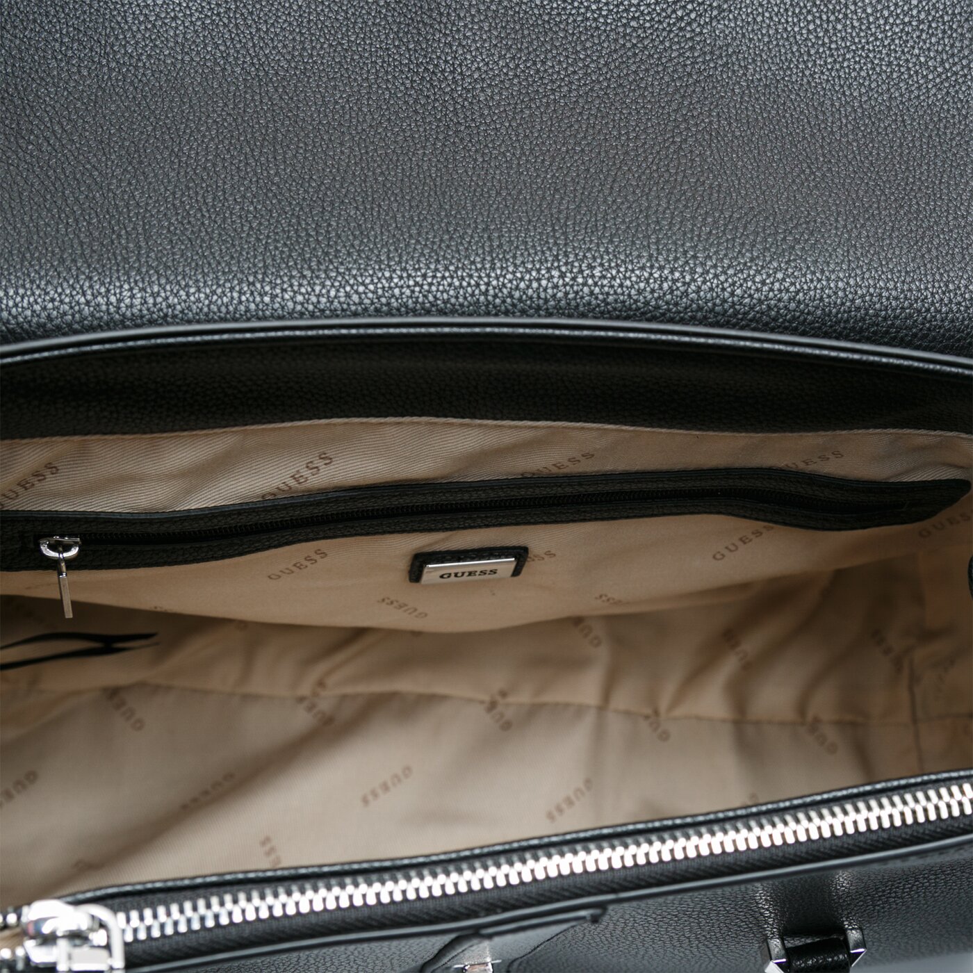 Damska torebka GUESS TOREBKA ASHER FLAP SATCHEL hwvy7477070bla kolor czarny