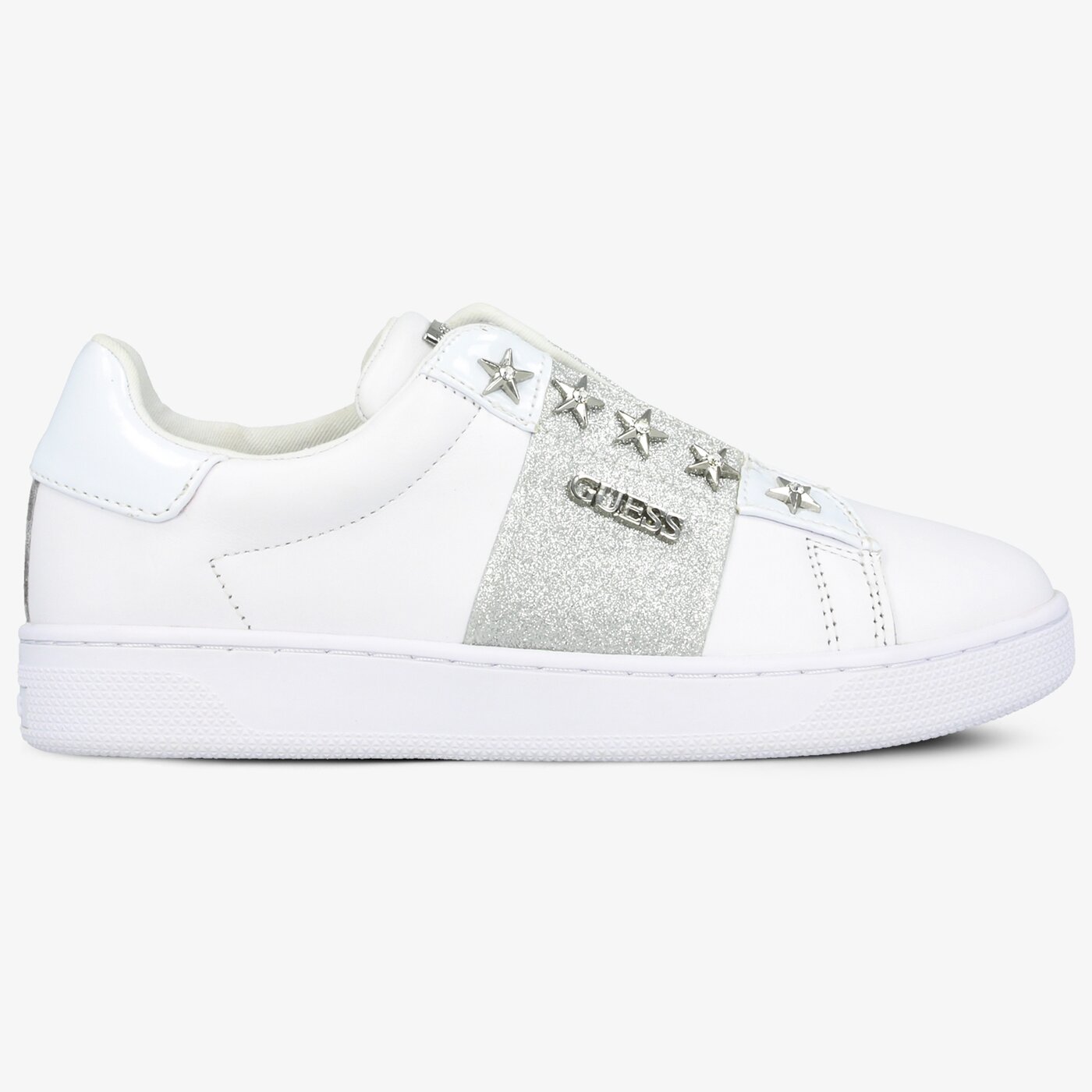 Damskie trampki GUESS RUSH fl5ruslea12white kolor biały