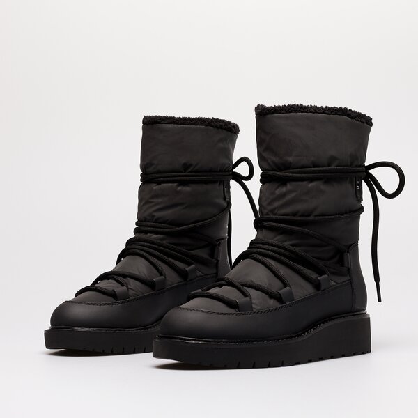 Damskie śniegowce CALVIN KLEIN PLUS SNOW BOOT yw0yw00731bds kolor czarny