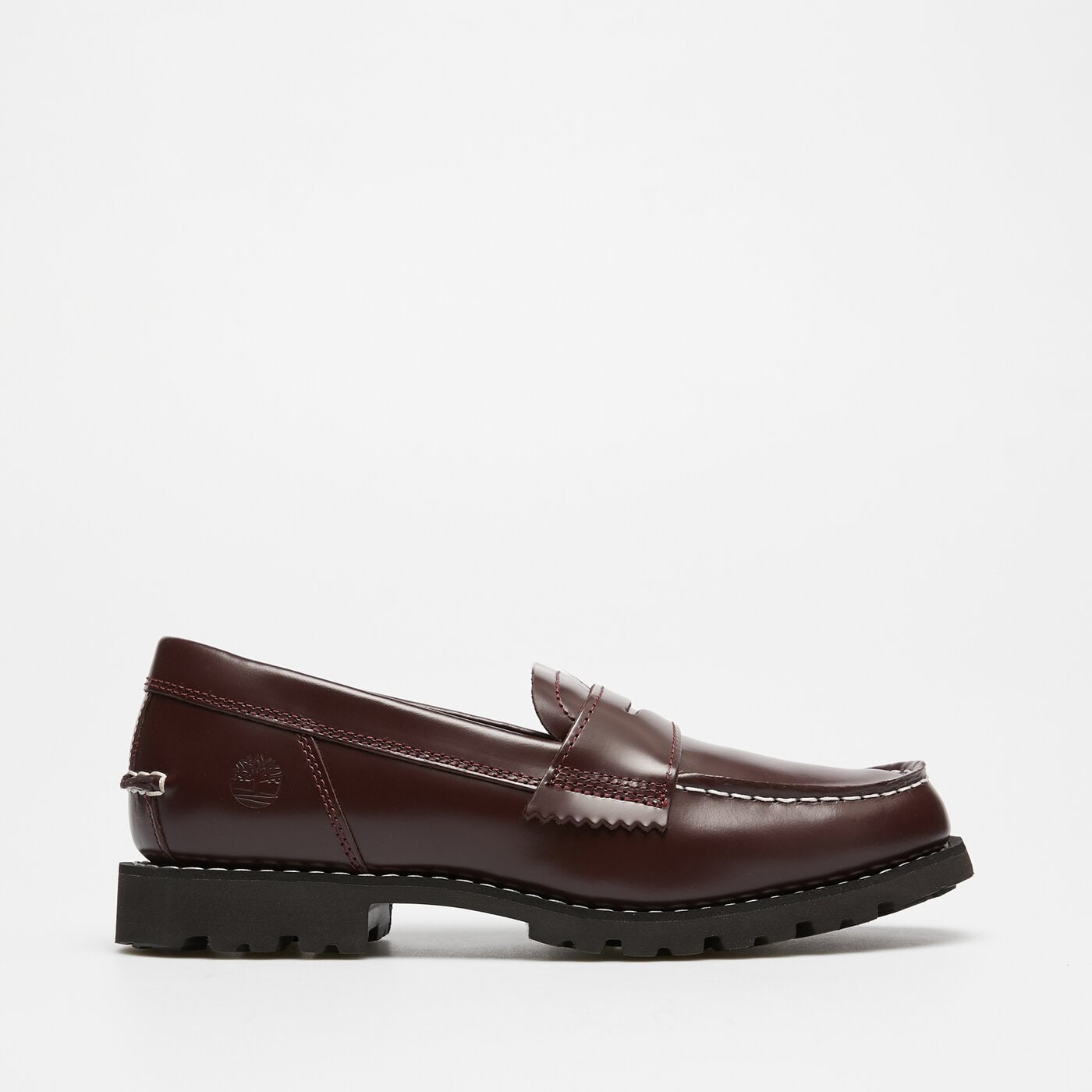 Damskie mokasyny i półbuty TIMBERLAND NOREEN LITE LOAFER SHOE tb0a441xeiw1 kolor bordowy