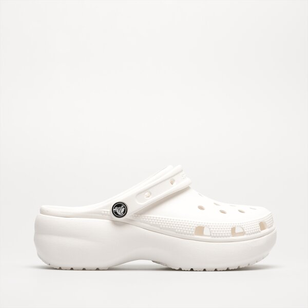 Damskie klapki CROCS CLASSIC PLATFORM CLOG W 206750100 kolor biały