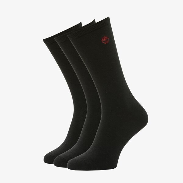Męskie skarpetki TIMBERLAND SKARPETY 3PP MARL POP CREW tb0a1ewu0011 kolor czarny