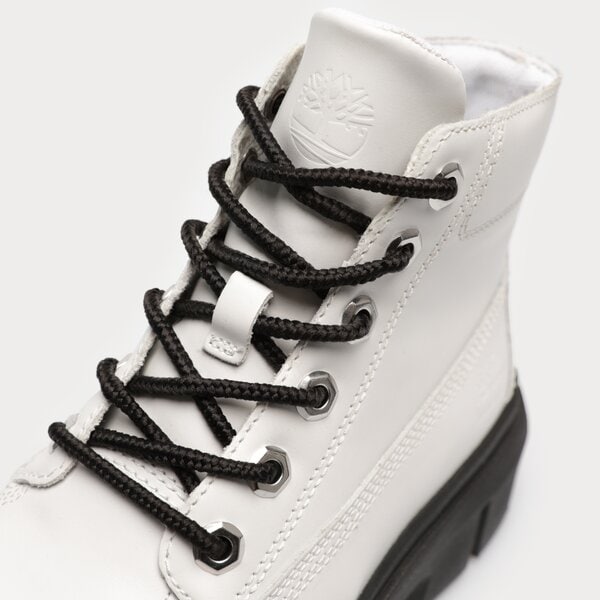 Damskie botki / sztyblety TIMBERLAND GREYFIELD LEATHER BOOT tb0a41zw1001 kolor biały