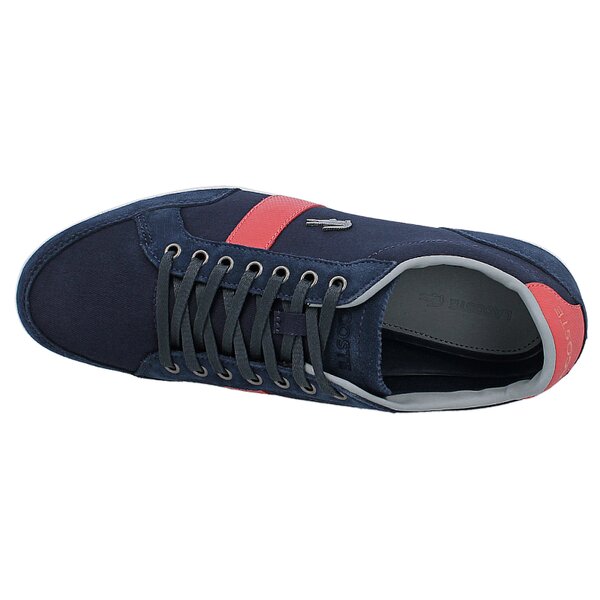 Męskie sneakersy (buty) LACOSTE ALISOS 22  729srm2413003 kolor granatowy