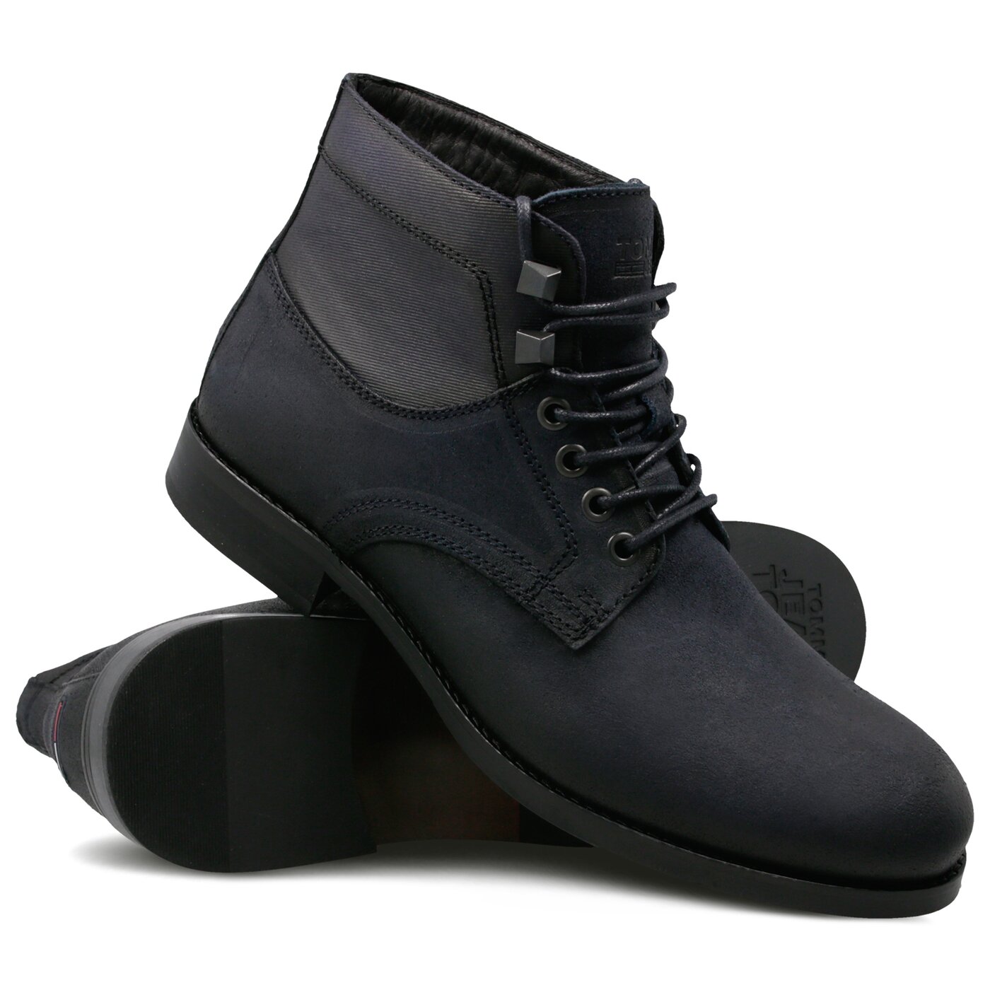 Męskie buty za kostkę TOMMY HILFIGER JAMIE 2C em0em00140006 kolor granatowy