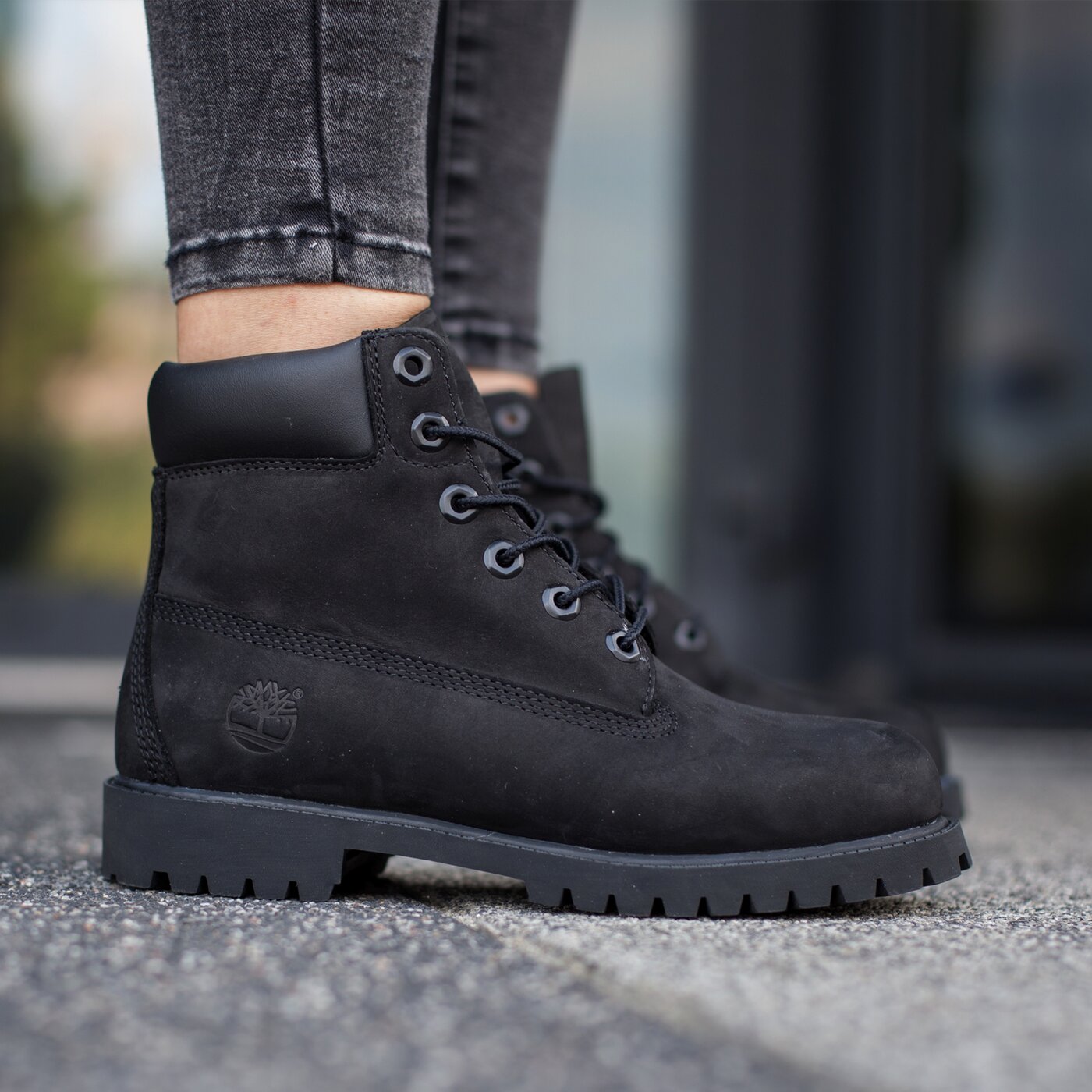 timberland czarny