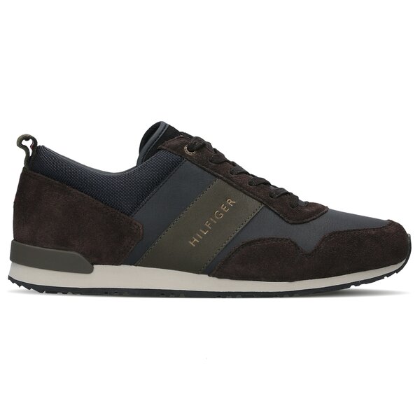 Męskie sneakersy (buty) TOMMY HILFIGER M2285AXWELL 11C2 fm56821679403 kolor granatowy