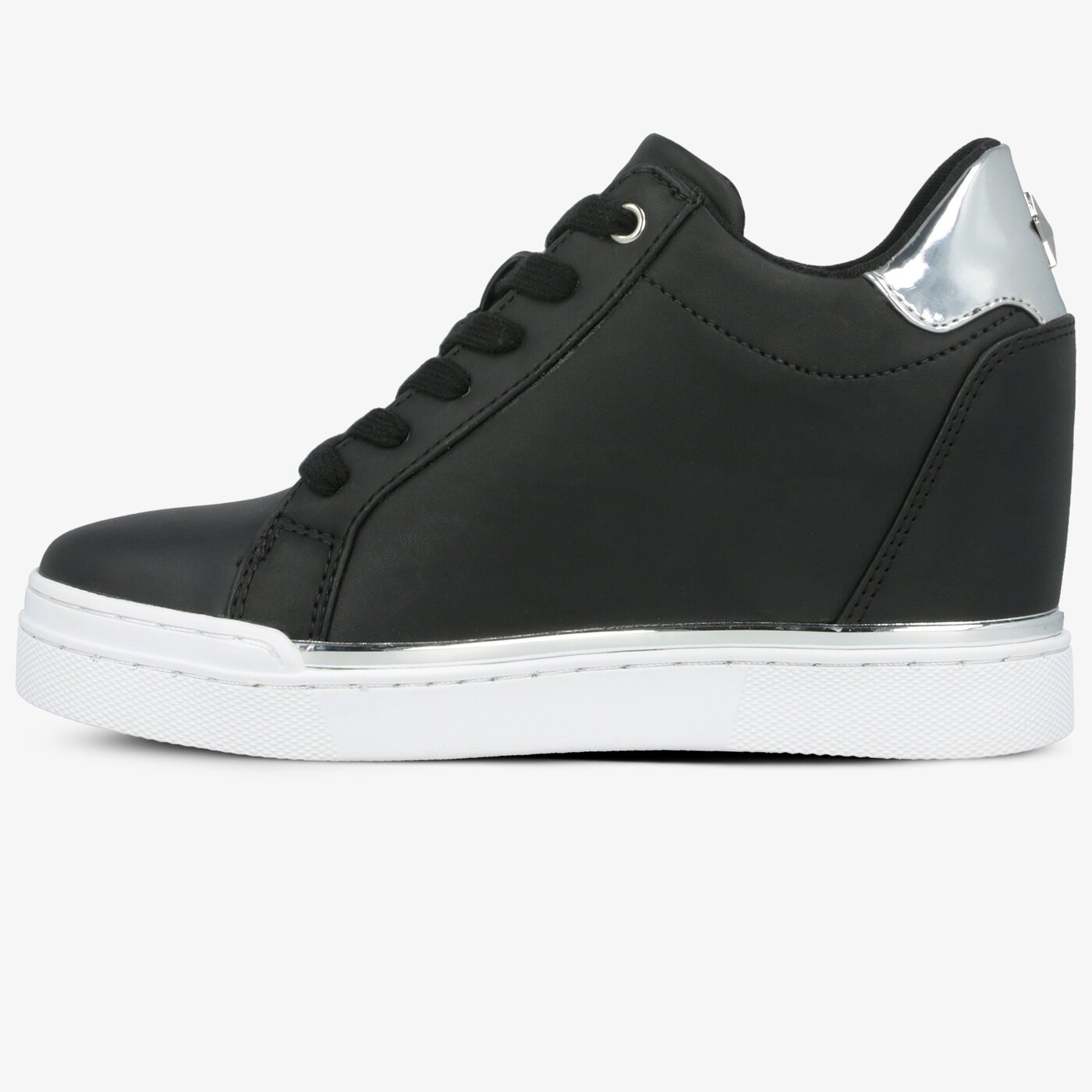 Damskie trampki GUESS FAYNE fl5fayele12blksi kolor czarny