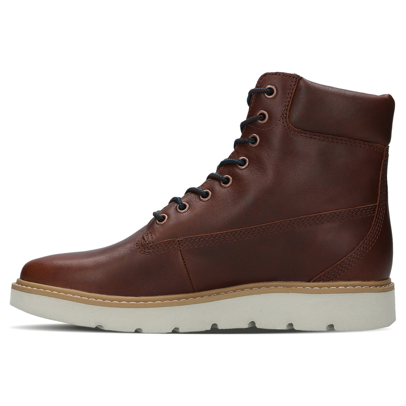 Damskie botki / sztyblety TIMBERLAND KENNISTON 6IN LACE UP a18ke kolor brązowy