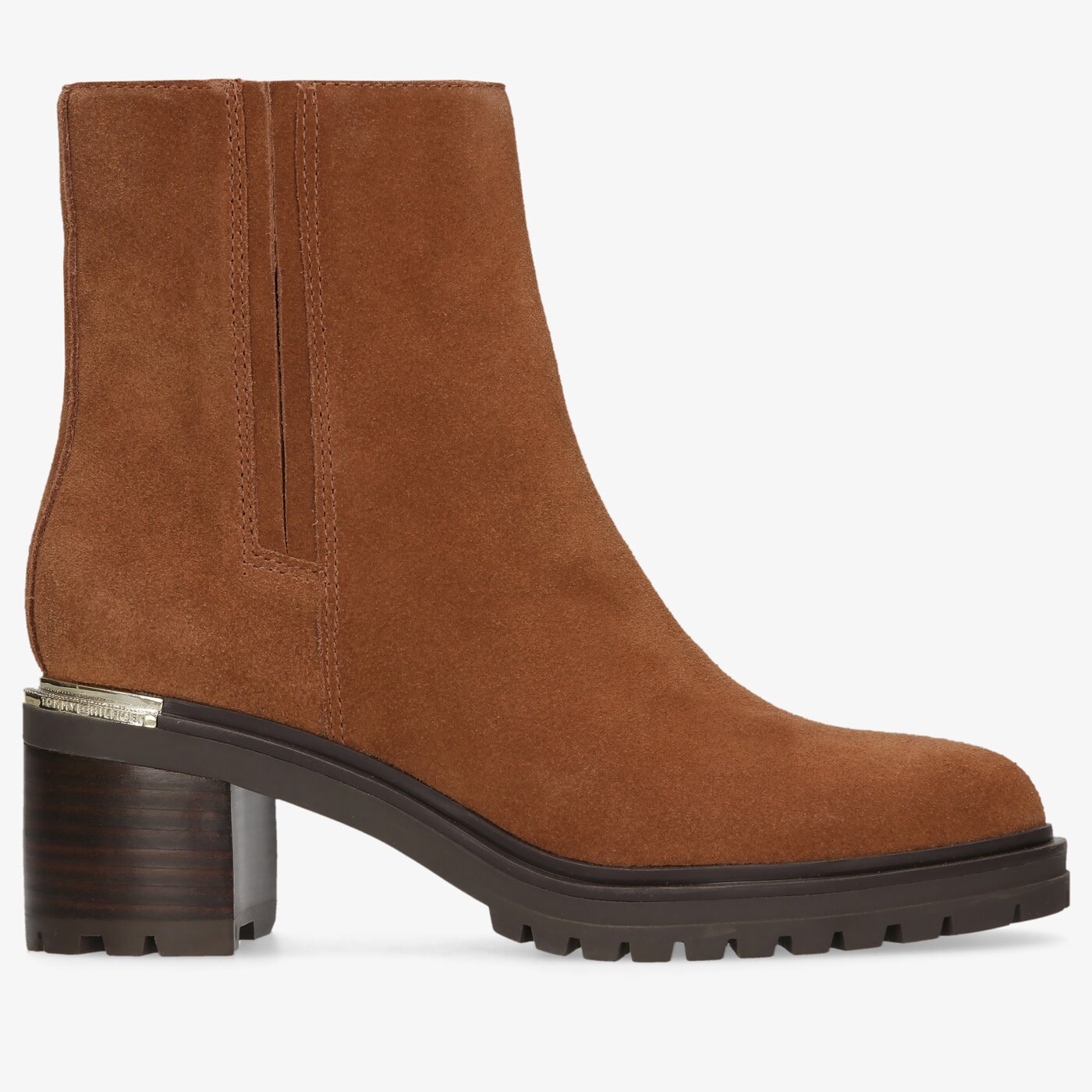 botki zamszowe tommy hilfiger