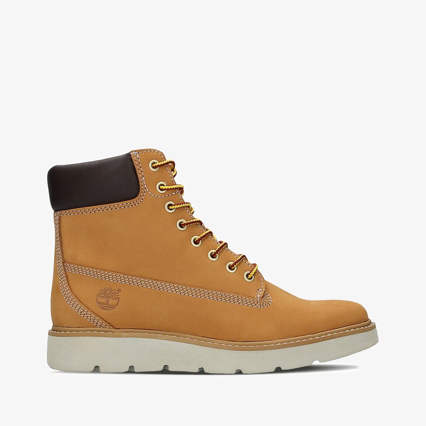 Damskie botki / sztyblety TIMBERLAND KENNISTON 6IN LACE UP a161u kolor żółty