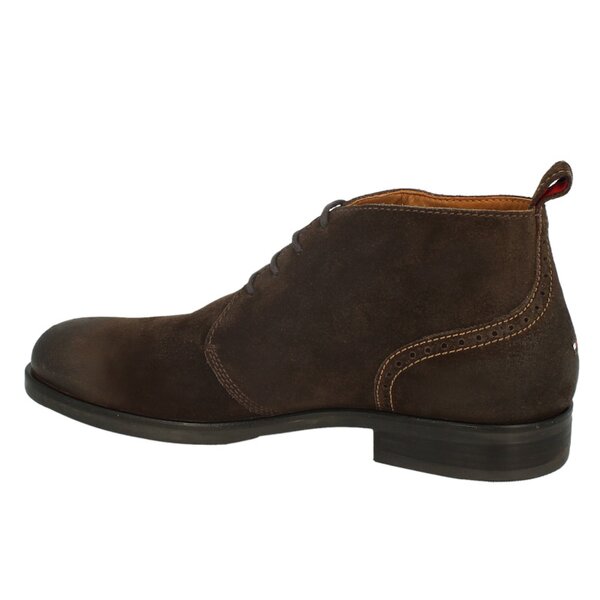 Męskie buty za kostkę TOMMY HILFIGER AARON 9B fm56815965212 kolor brązowy