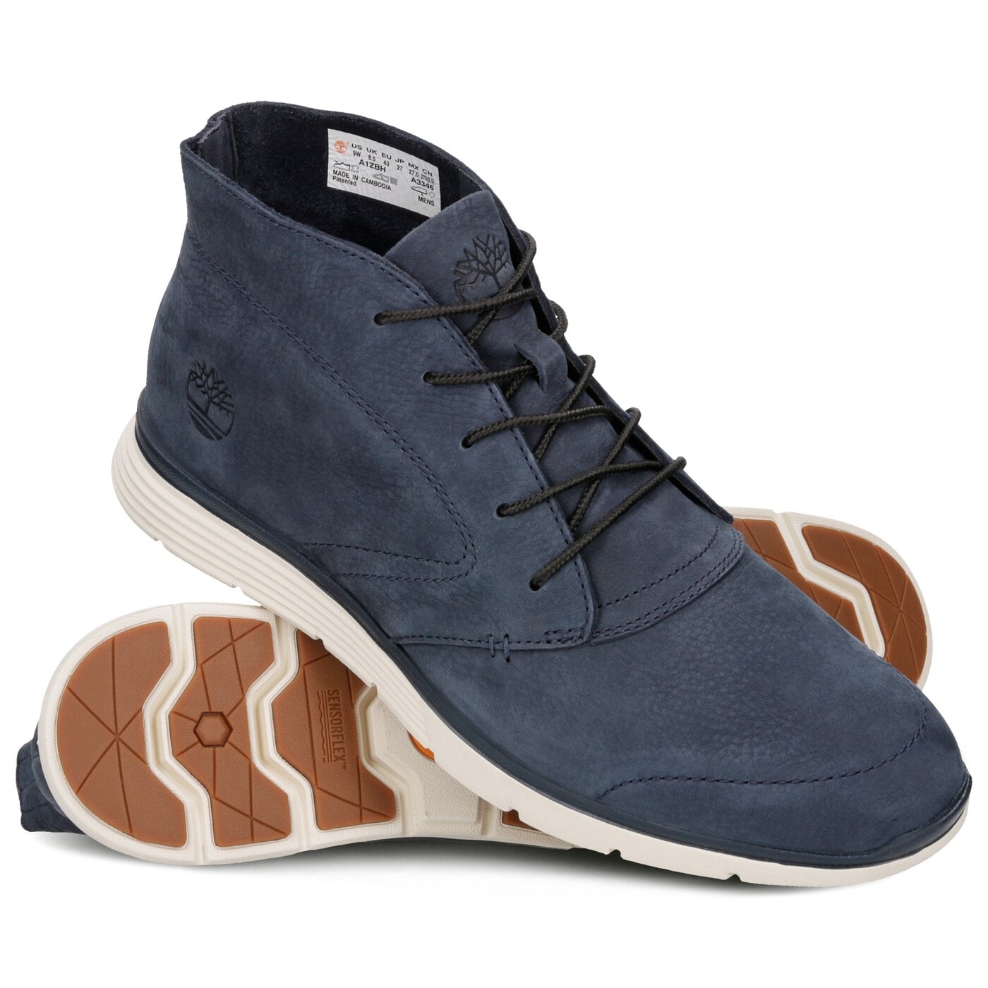 Męskie sneakersy (buty) TIMBERLAND KILLINGTON UNLINED HALF CAB tb0a1zbh0191 kolor granatowy