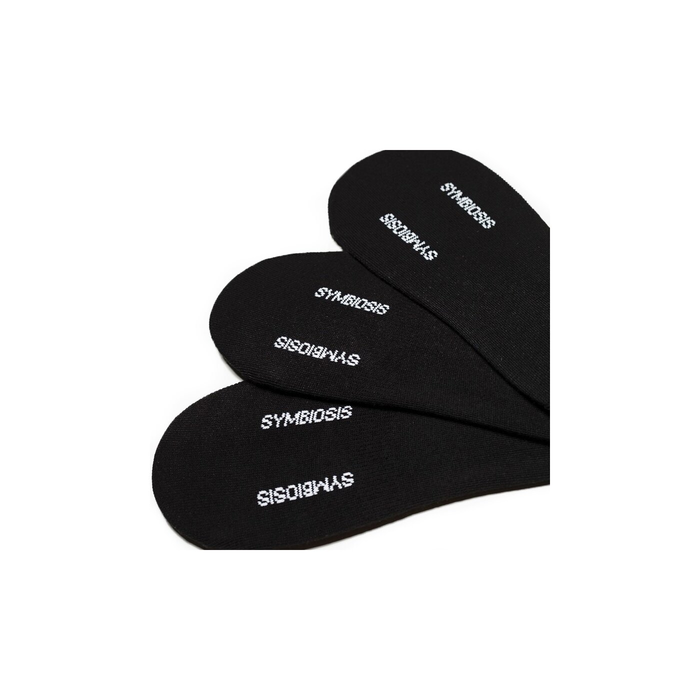 Damskie skarpetki SYMBIOSIS SKARPETY STOPKI BOAT 3PPK BLACK sysk4112 kolor czarny