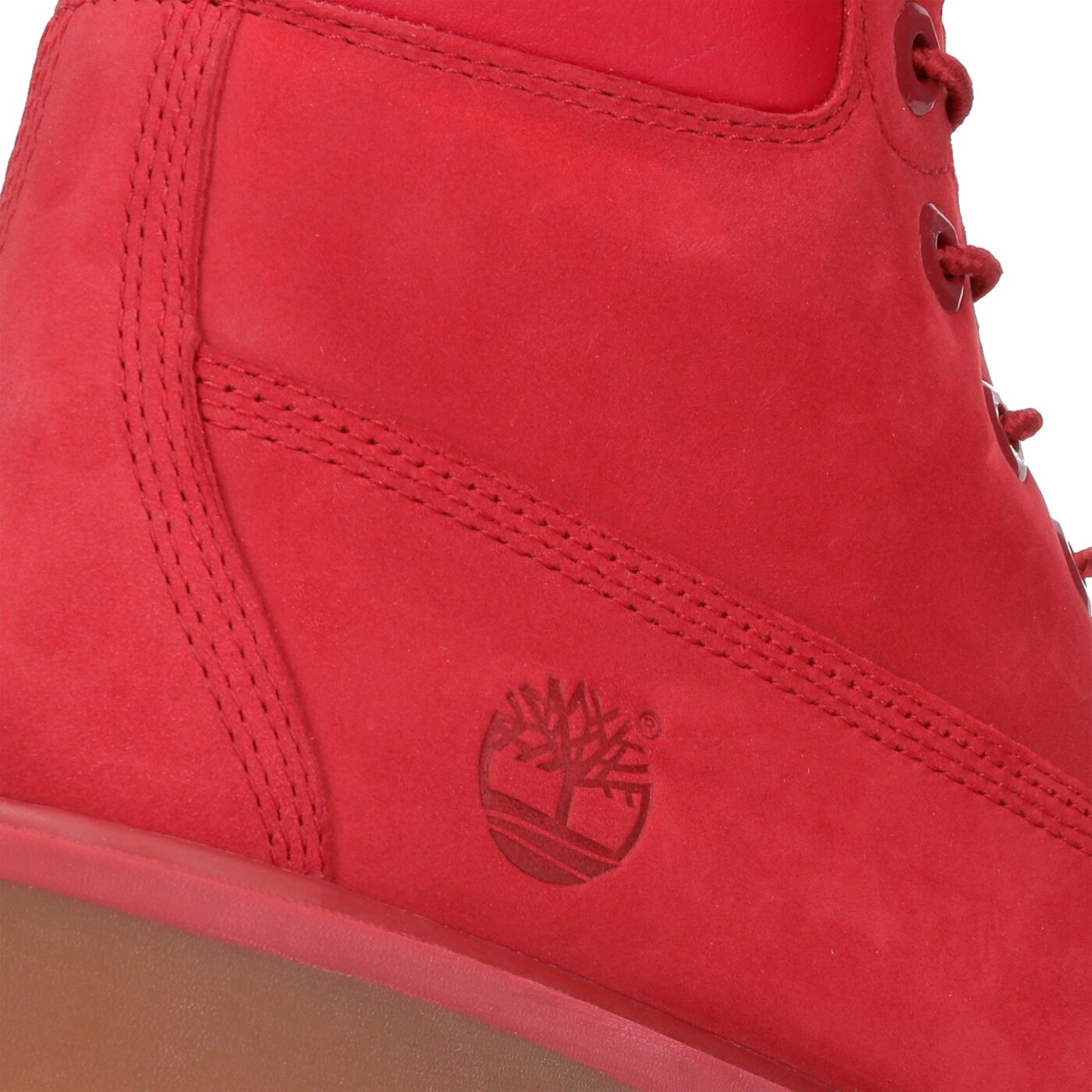 Dziecięce trapery TIMBERLAND PREMIUM 6 INCH WP BOOT  tb0a13hv6261 kolor czerwony