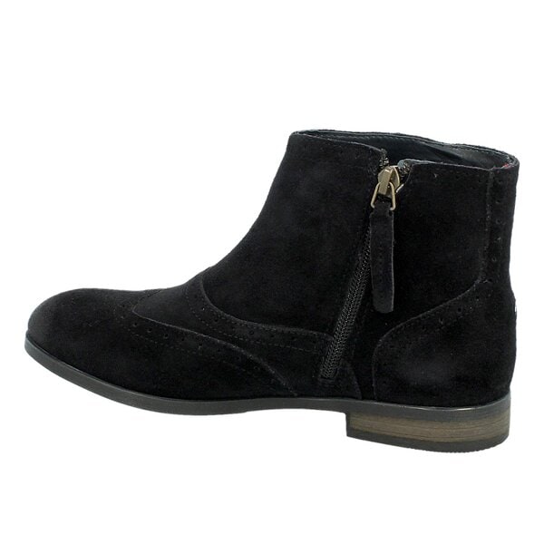 Damskie buty za kostkę TOMMY HILFIGER BILLIE 13B  fw56817617403 kolor granatowy