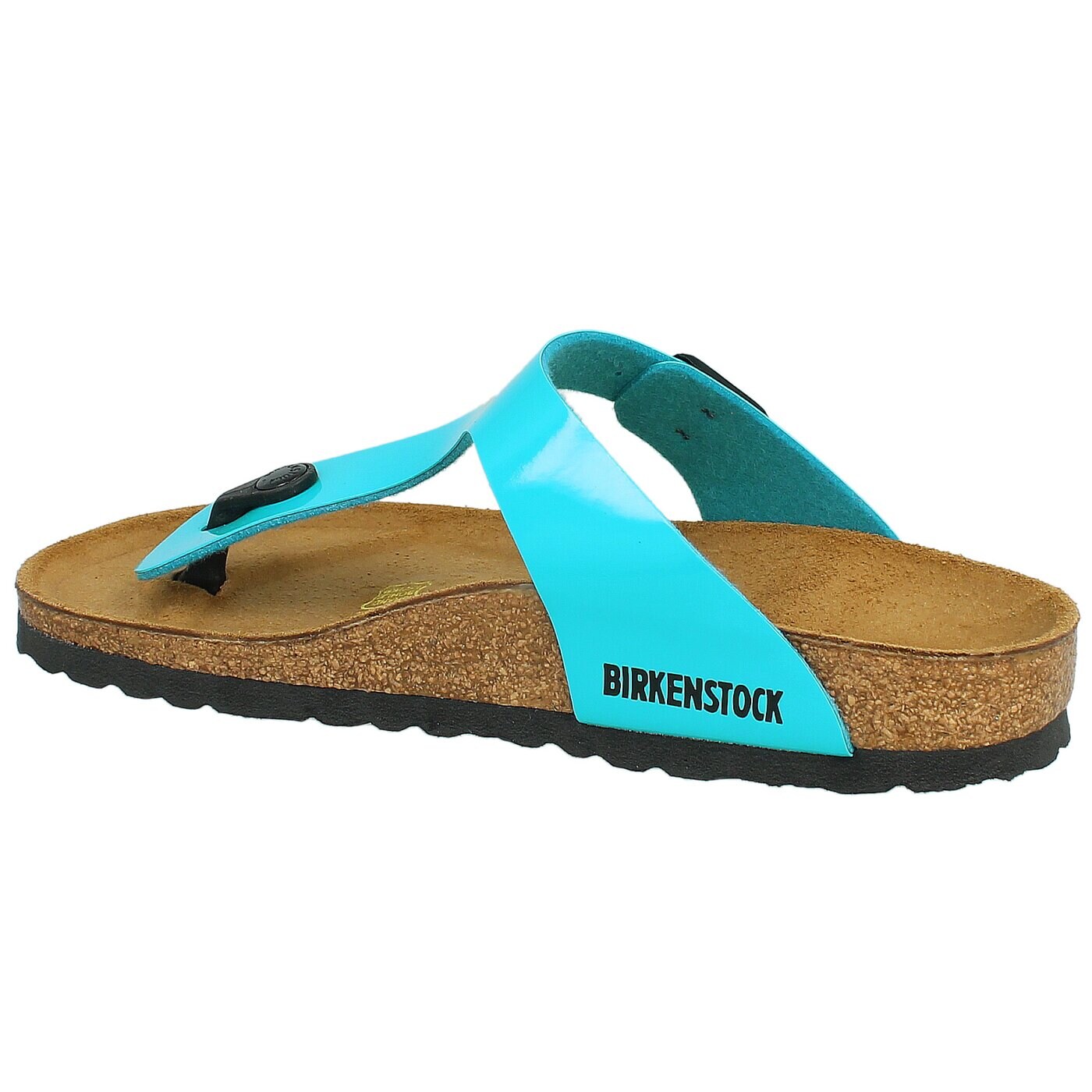 Damskie klapki BIRKENSTOCK GIZEH  845203 kolor niebieski
