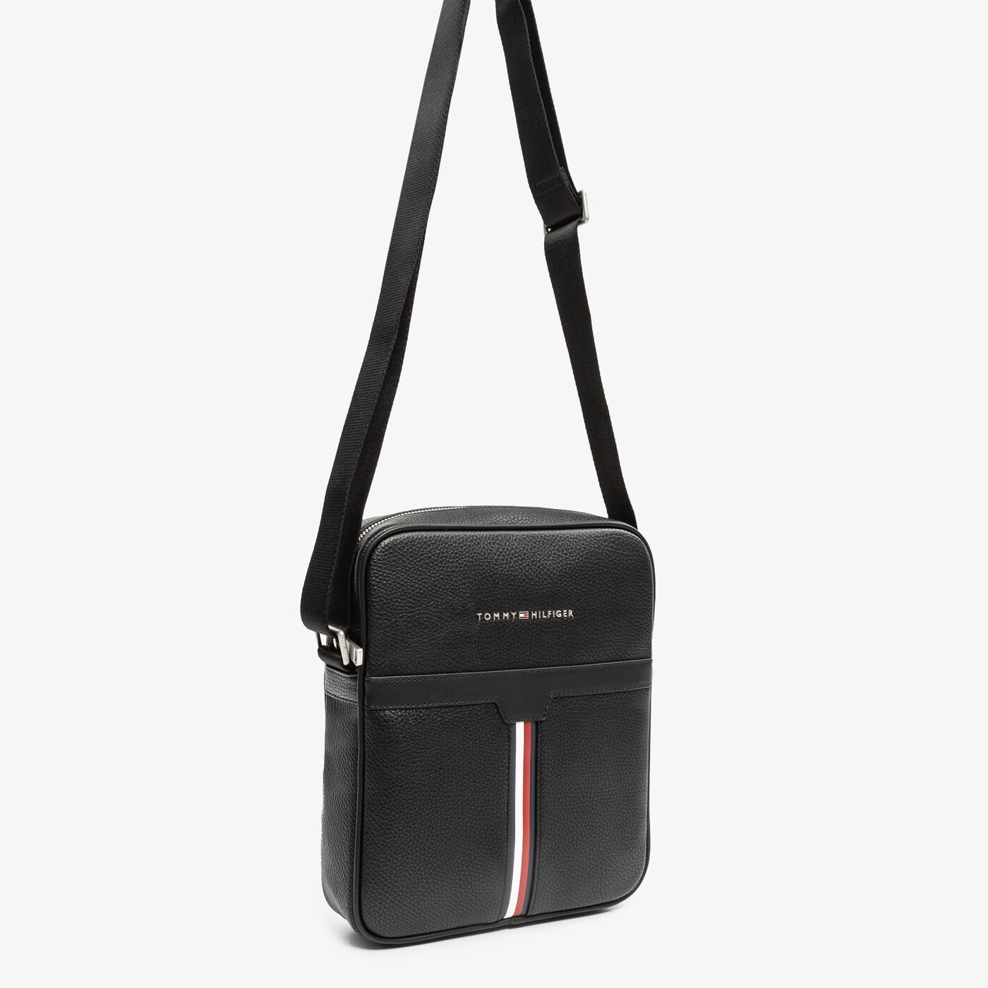 Męska nerka / saszetka TOMMY HILFIGER TOREBKA TH DOWNTOWN REPORTER am0am08690bds kolor czarny