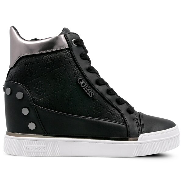 Damskie sneakersy (buty) GUESS FINLY fl5fnlfal12black kolor czarny