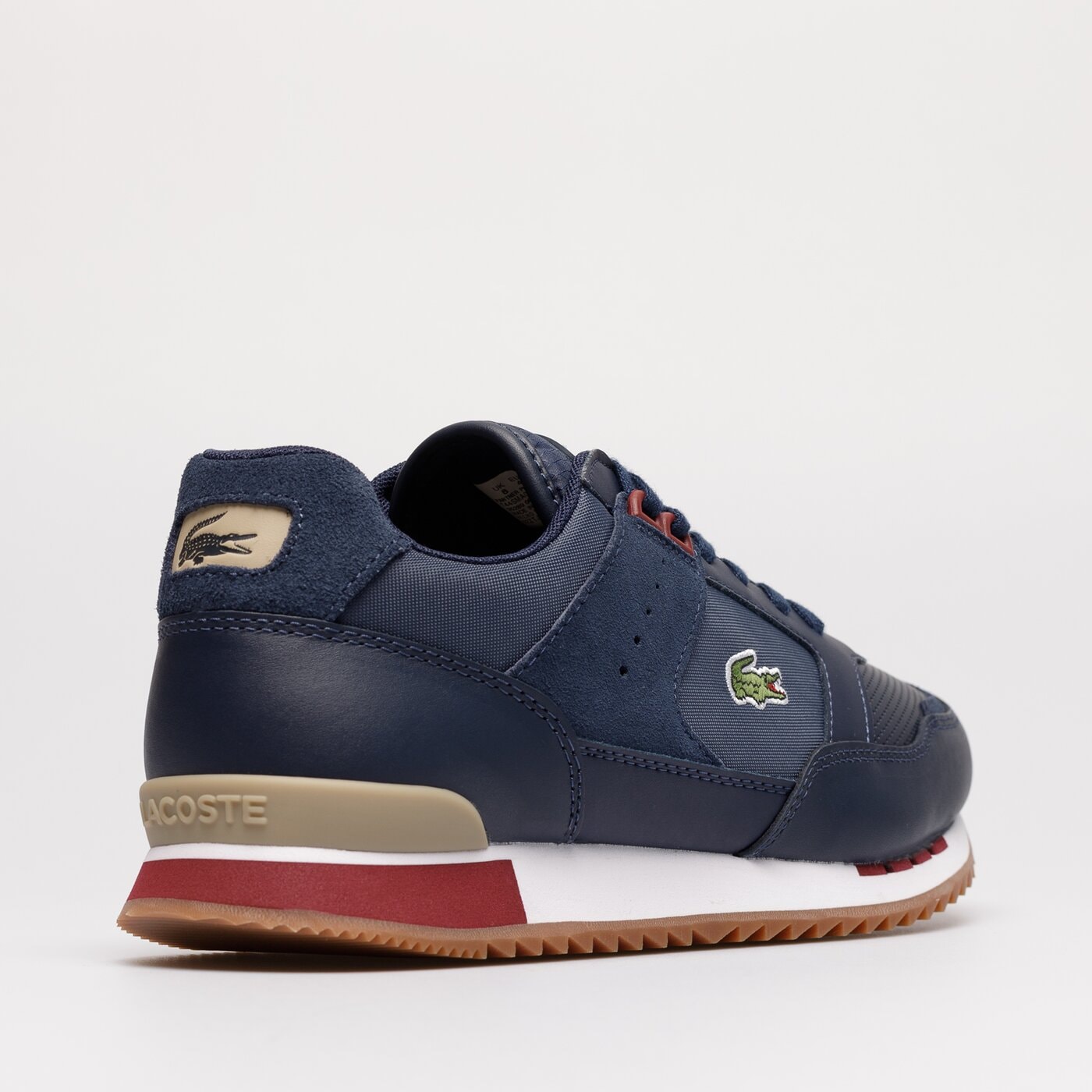 Męskie sneakersy (buty) LACOSTE PARTNER PISTE 222 1 744sma0051gu1 kolor granatowy