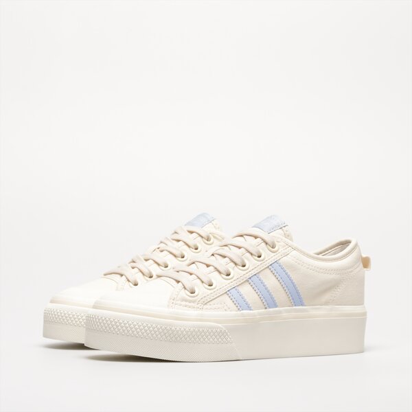 Damskie trampki ADIDAS NIZZA PLATFORM W hq1911 kolor beżowy