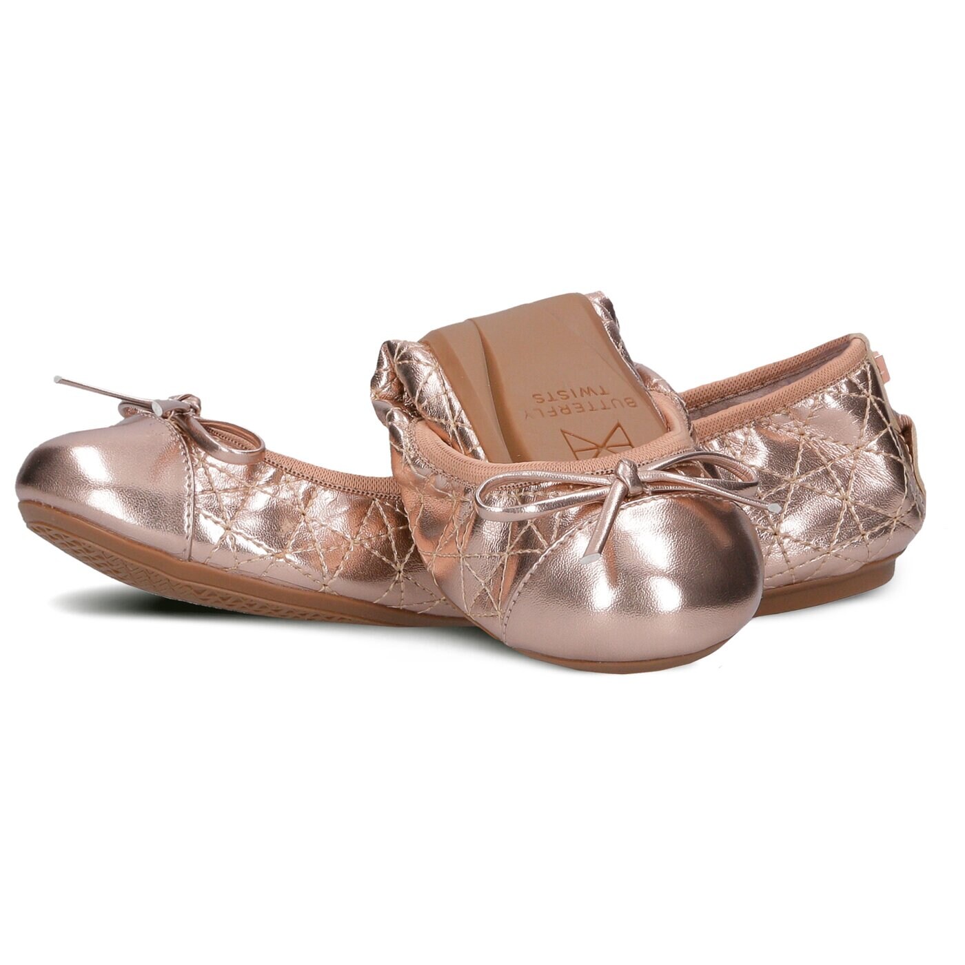 Damskie baleriny (buty) BUTTERFLY TWISTS OLIVIA bt21-036-006 kolor złoty