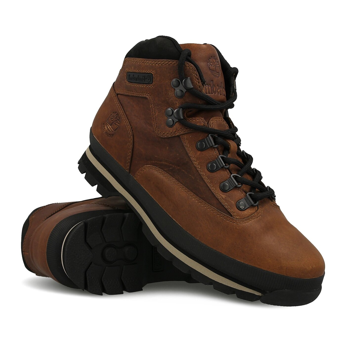 Męskie buty outdoor (trekkingowe) TIMBERLAND EURO HIKER LT WP a18ul kolor brązowy