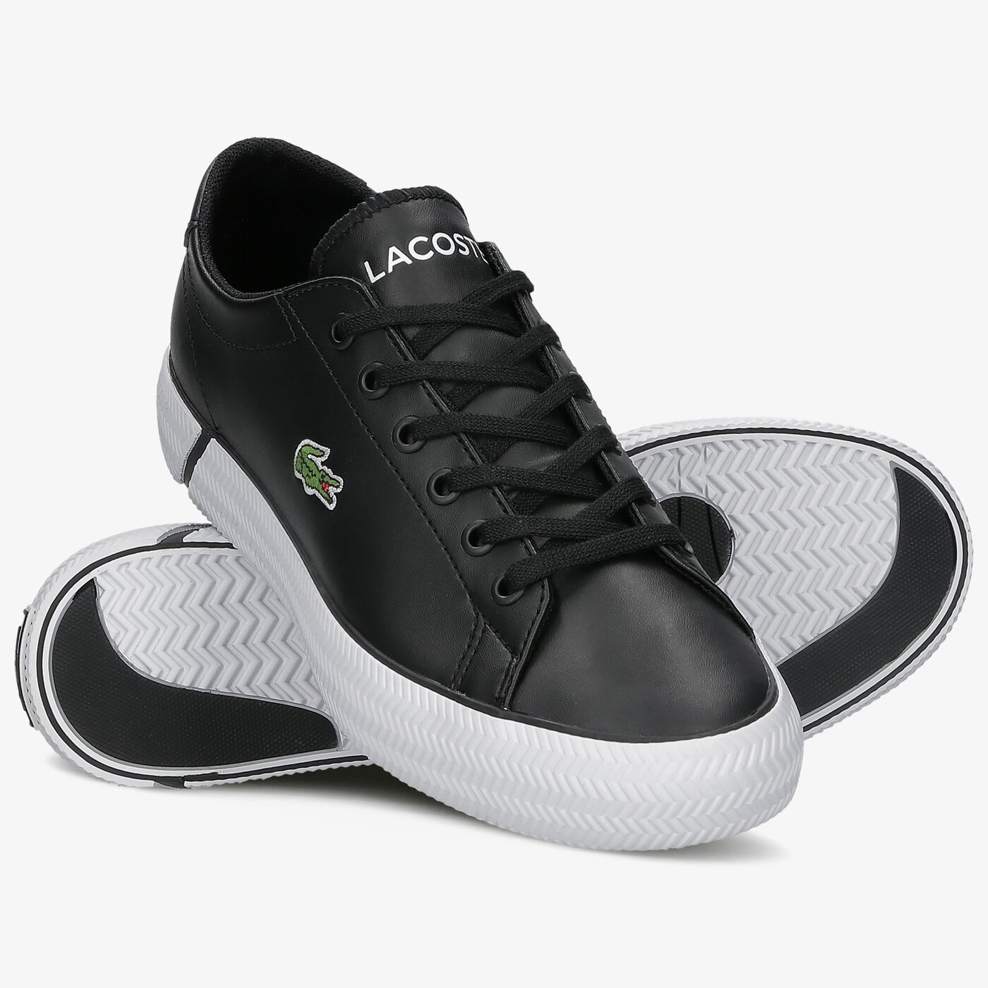 Dziecięce trampki LACOSTE GRIPSHOT 0120 2 CUJ 740cuj0006312 kolor czarny