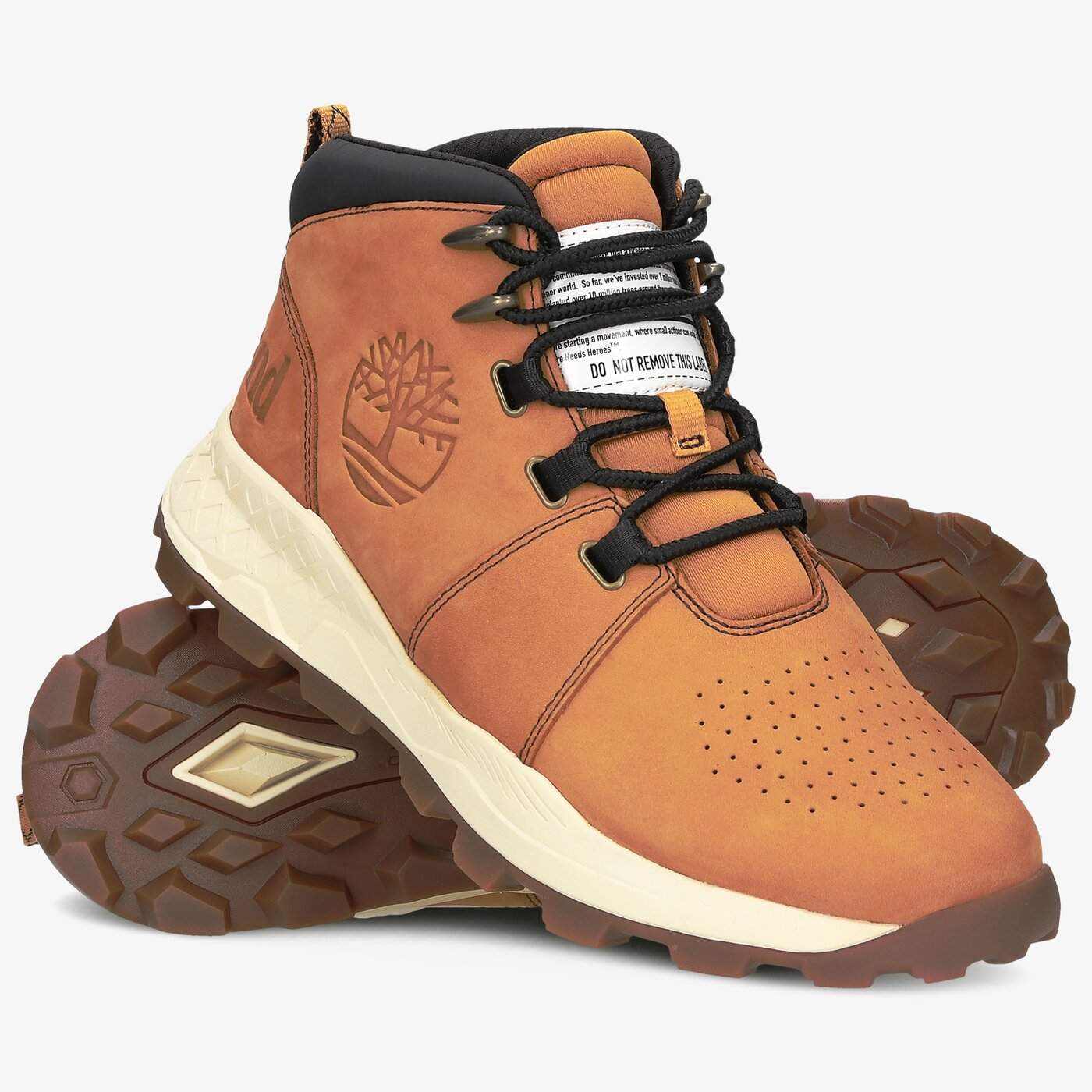Męskie sneakersy (buty) TIMBERLAND BROOKLYN CITY MID tb0a41y72311 kolor żółty