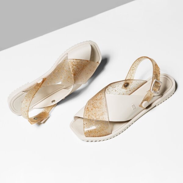 Damskie sandały MELISSA SAUCE SANDAL AD 3191352913 kolor beżowy