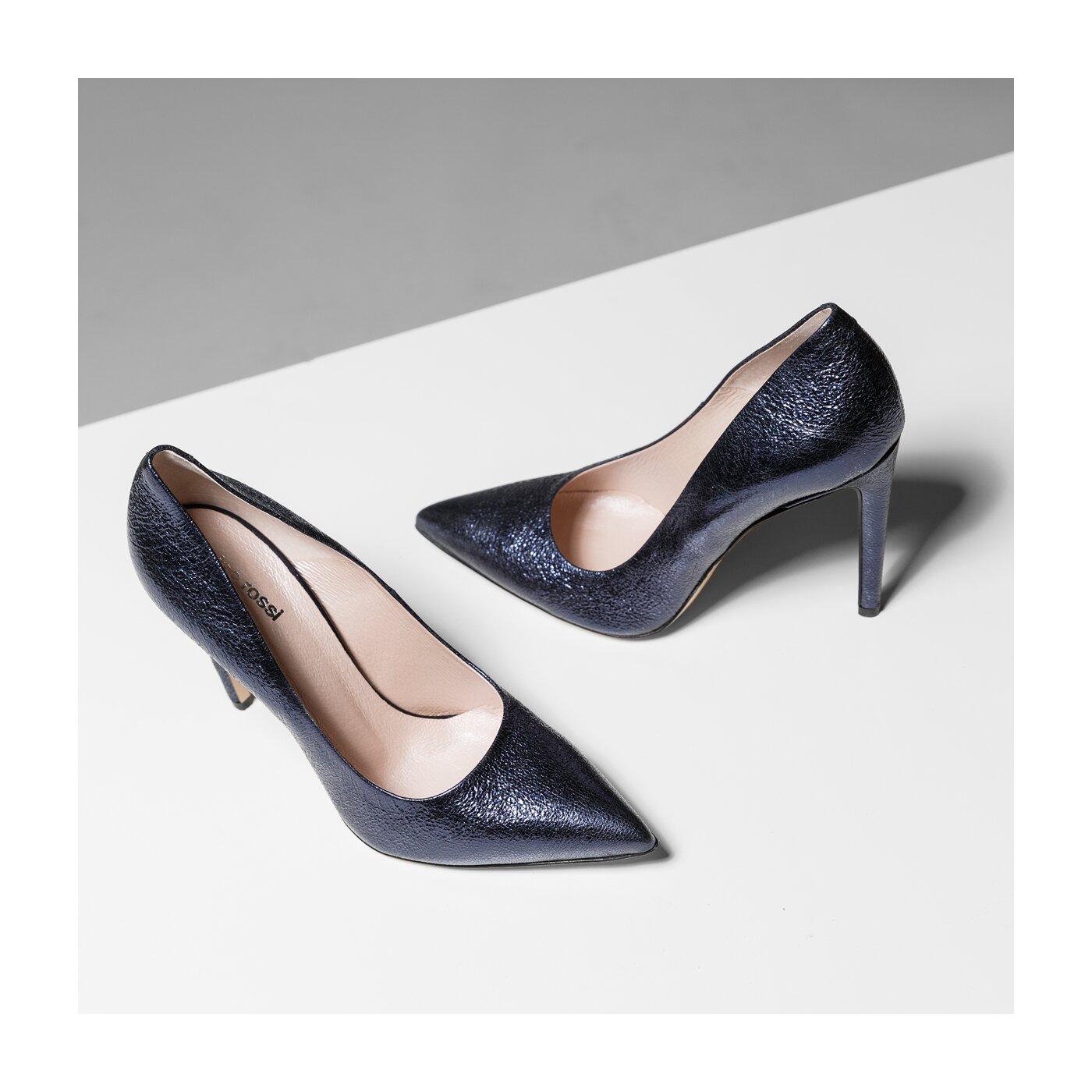 Damskie szpilki / czółenka GINO ROSSI INGRID dcg595q74001657000 kolor granatowy