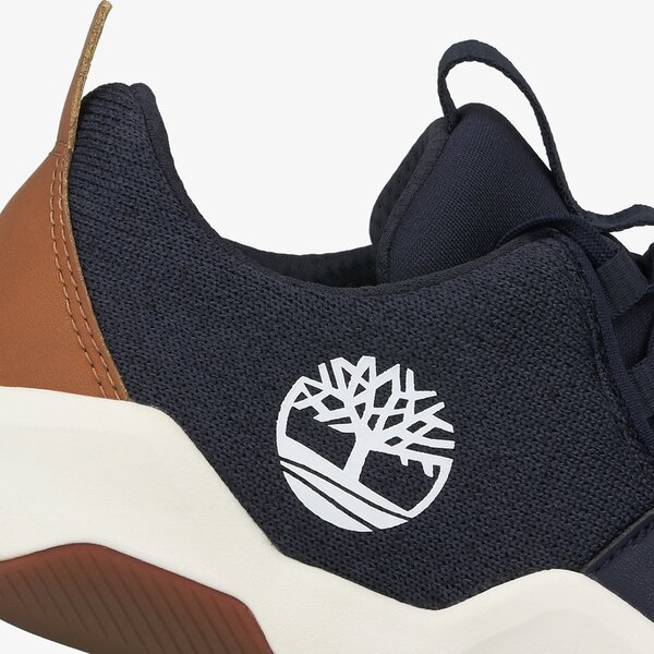Dziecięce sneakersy (buty) TIMBERLAND EARTH RALLY FLEXIKNIT OX tb0a2drg0191 kolor granatowy