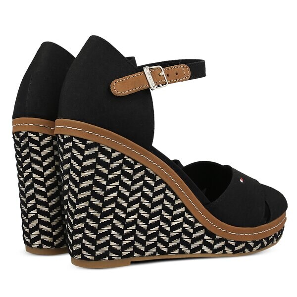 Damskie sandały TOMMY HILFIGER E1285LENA 43D fw0fw00298990 kolor czarny