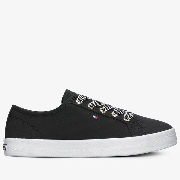 Damskie trampki TOMMY HILFIGER ESSENTIAL NAUTICAL SNEAKER fw0fw04848bds kolor czarny