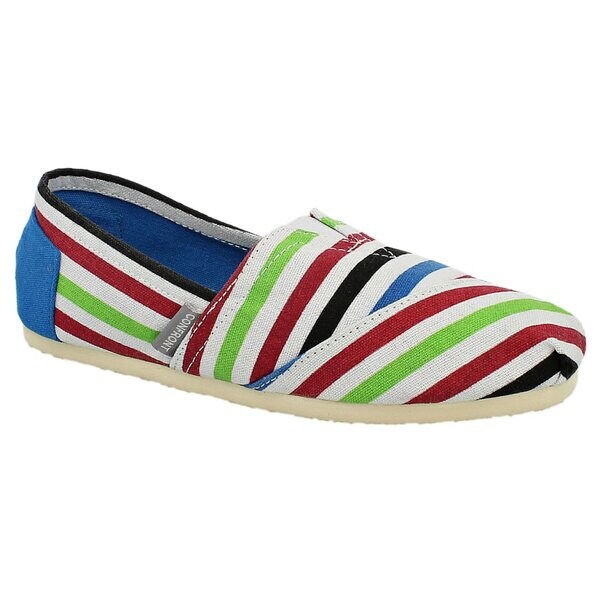 Damskie espadryle CONFRONT LOAFERS STRIPES cfw114005 kolor multicolor