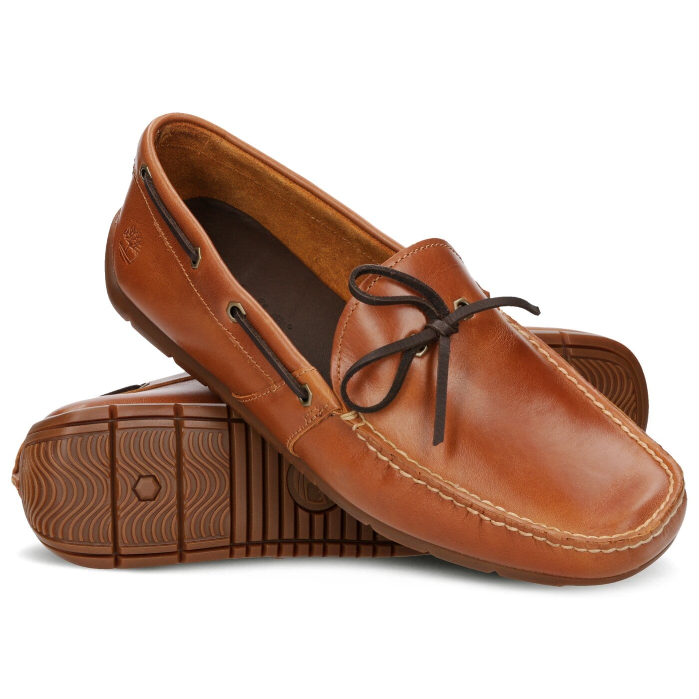 Męskie mokasyny TIMBERLAND LEMANS GENT DRIVR MOC BOAT tb0a245yp311 kolor brązowy