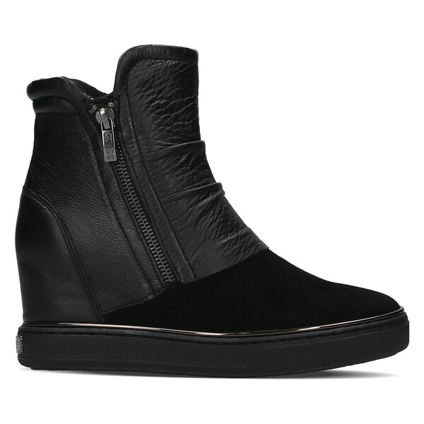 Damskie sneakersy (buty) GUESS FANNY flfan4lea10blk kolor czarny