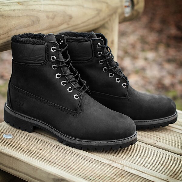 TIMBERLAND PREMIUM 6 INCH BOOT FUR/WARM LINED  a115t kolor czarny