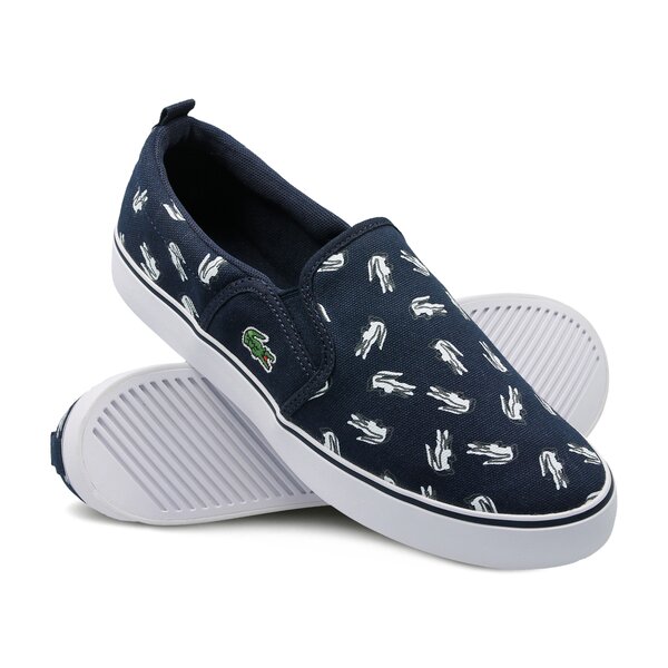 Dziecięce trampki LACOSTE GAZON 118 1 735caj0006092 kolor granatowy