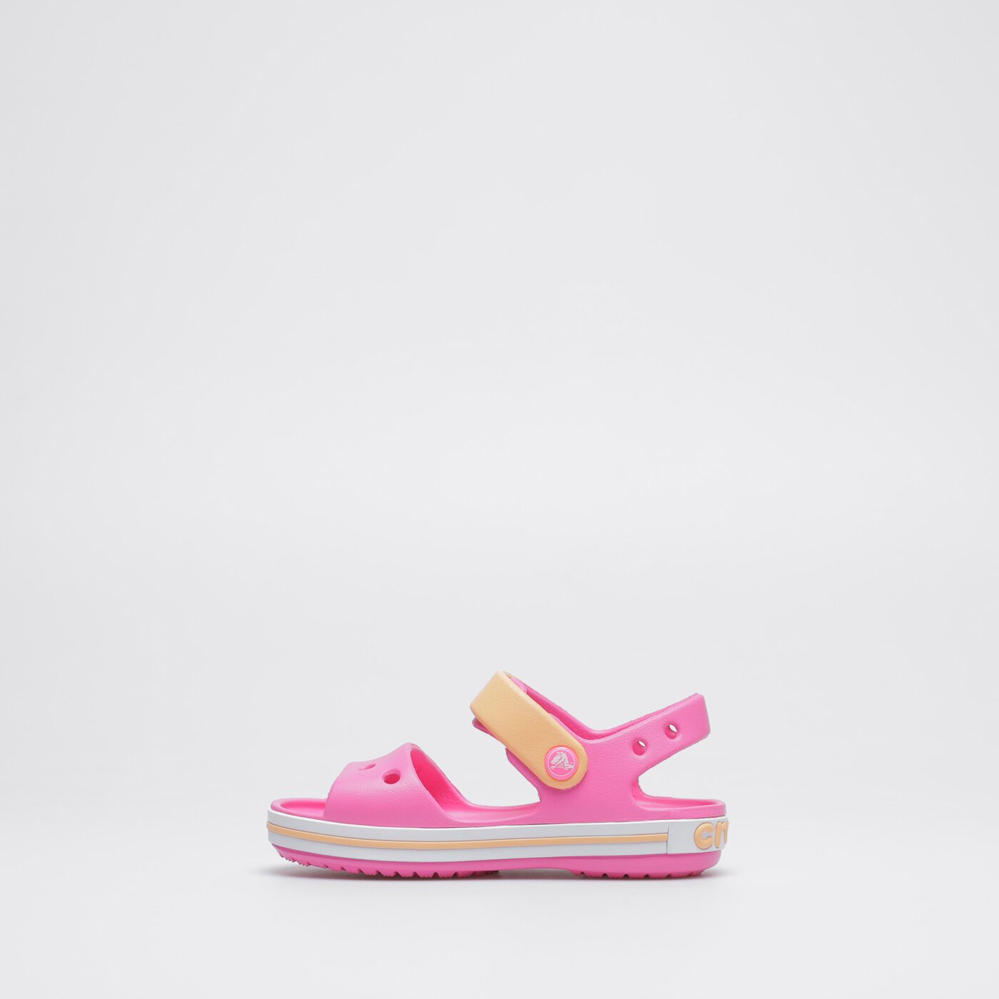 Dziecięce sandały / klapki CROCS CROCBAND SANDAL KIDS 128566qzi kolor różowy
