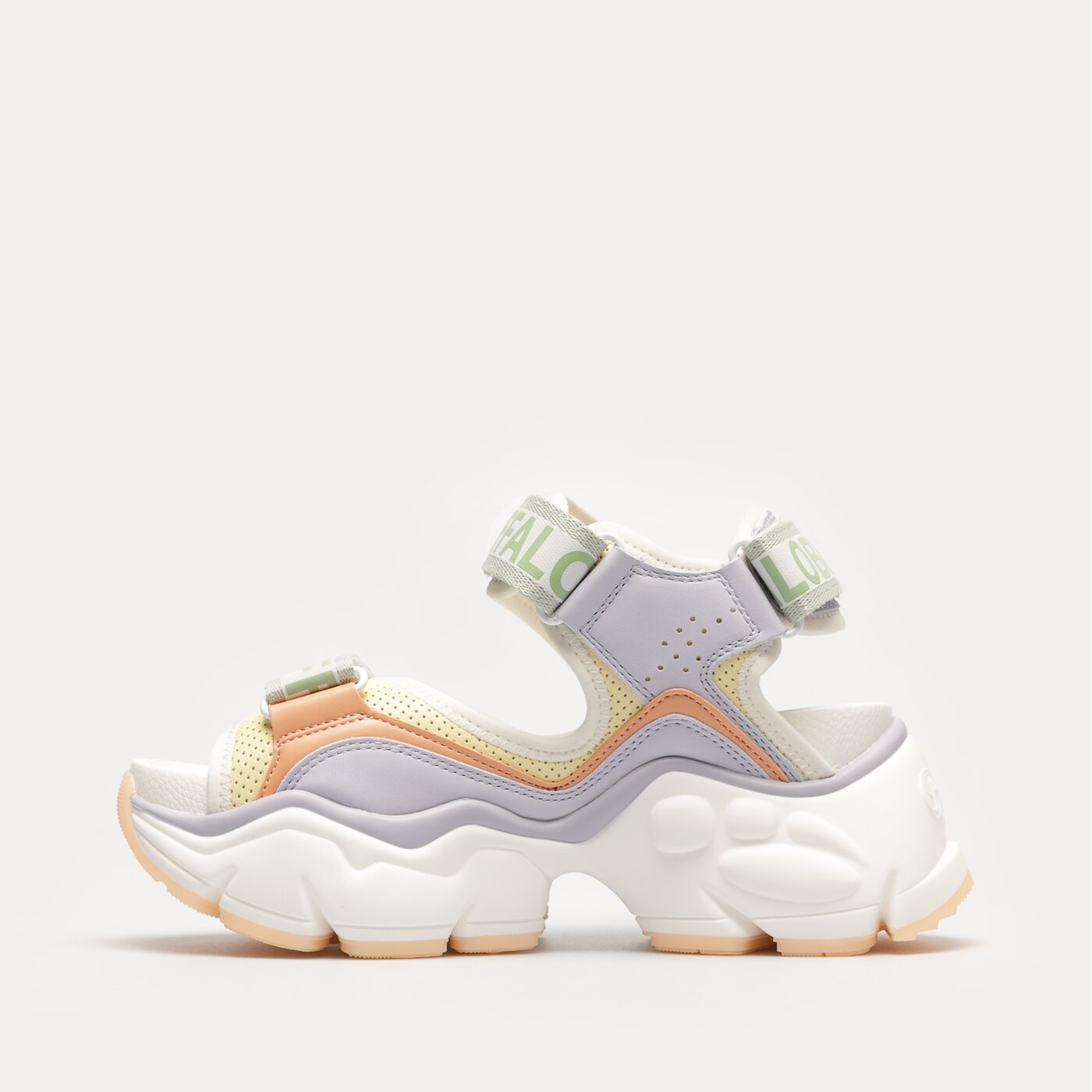 Damskie sandały BUFFALO BINARY 0 1602115 kolor niebieski