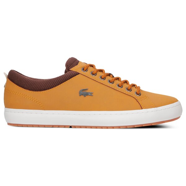 Męskie sneakersy (buty) LACOSTE STRAIGHTSET INSULATE 318 1 736cam0065tb2 kolor brązowy